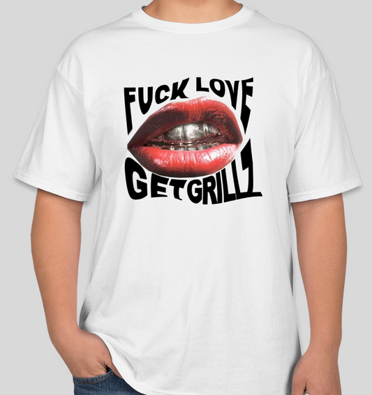 T-shirt Sayan Get Grillz White