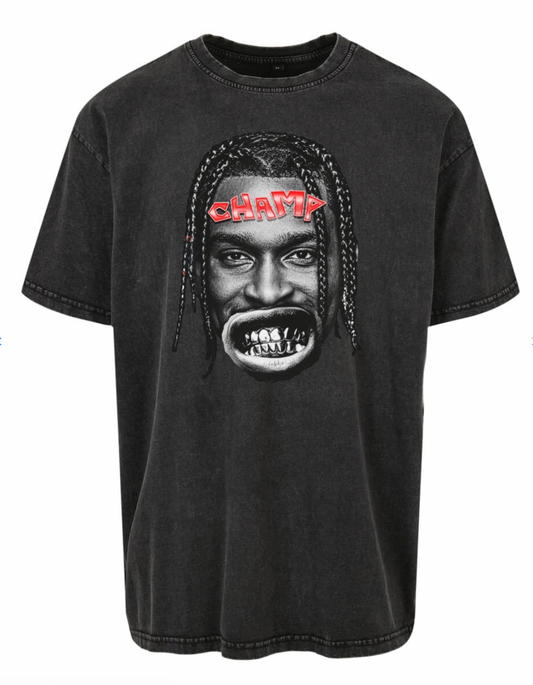 T-shirt Champ Acid Wash Oversize