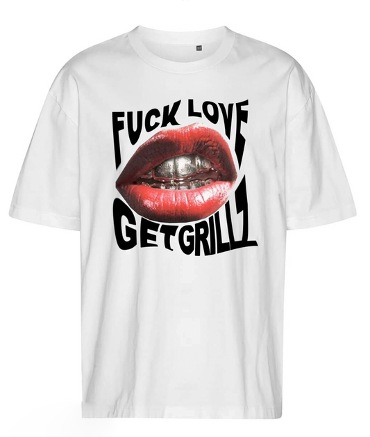 T-shirt Get Grillz Oversize White