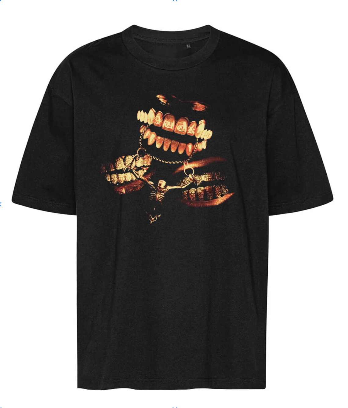 T-shirt Grillz Multi Oversize Black