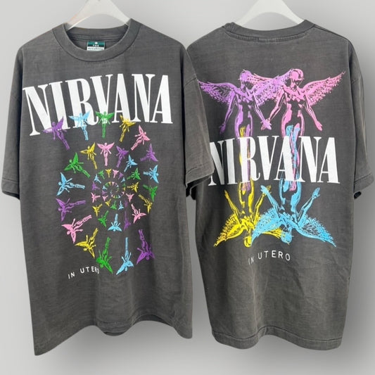 T-shirt Nirvana grey