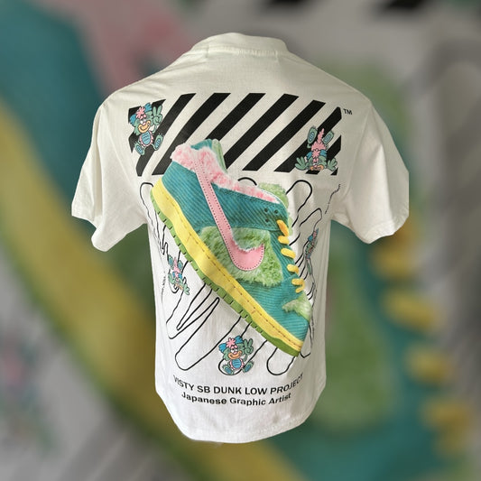 T-shirt Off x Dunk Visty
