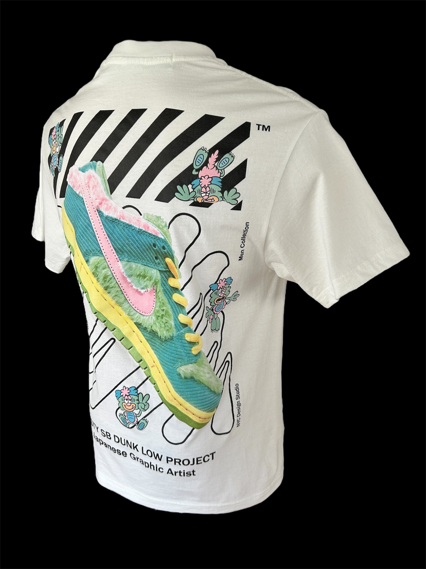 T-shirt Off x Dunk Visty