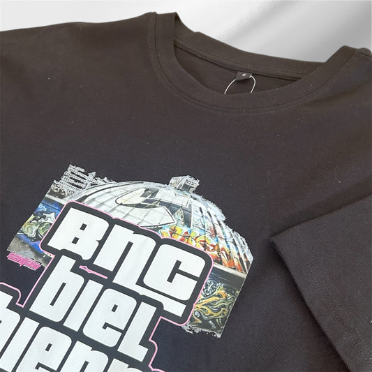 T-shirt BNC vice city noir oversize