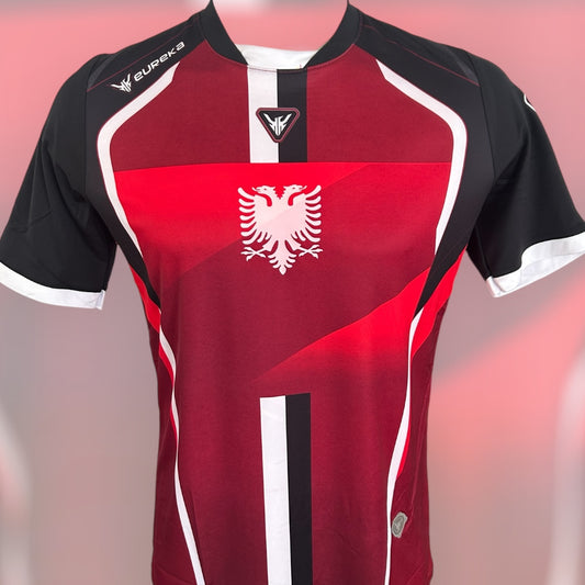Maillot Albanie bordeaux