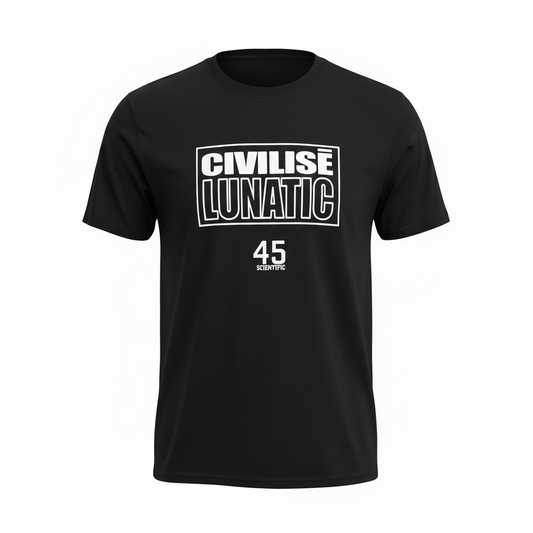 Lunatic Civilisé T-shirt Black
