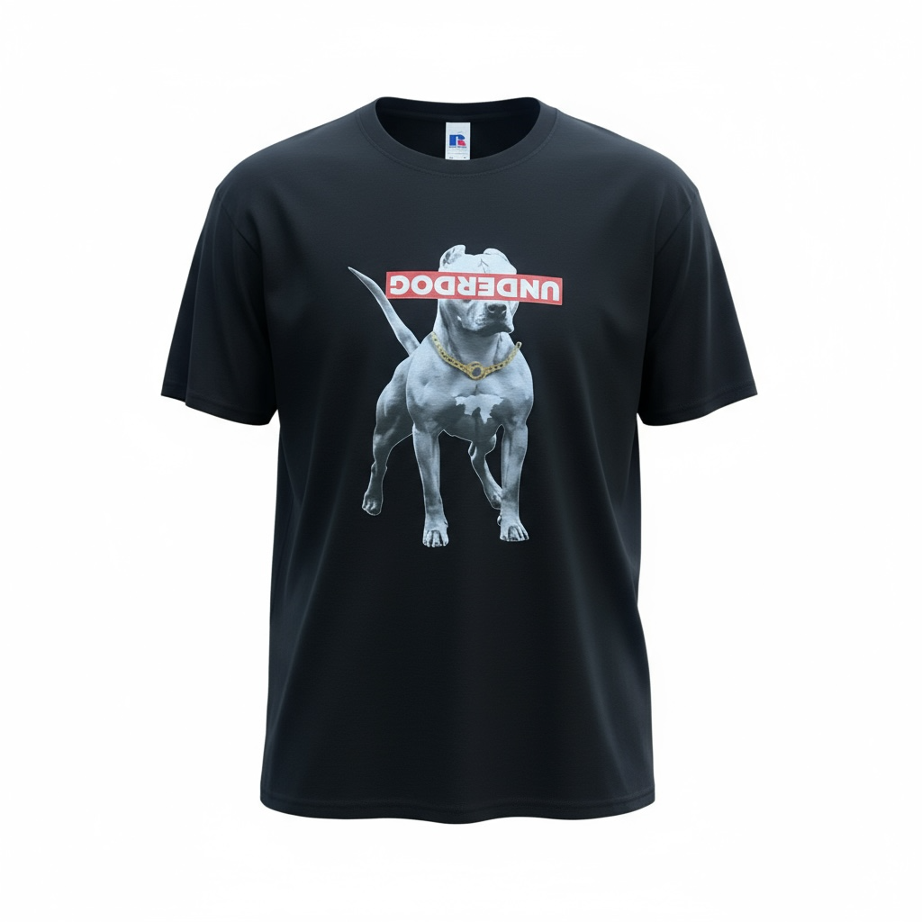 T-shirt Underdog Black