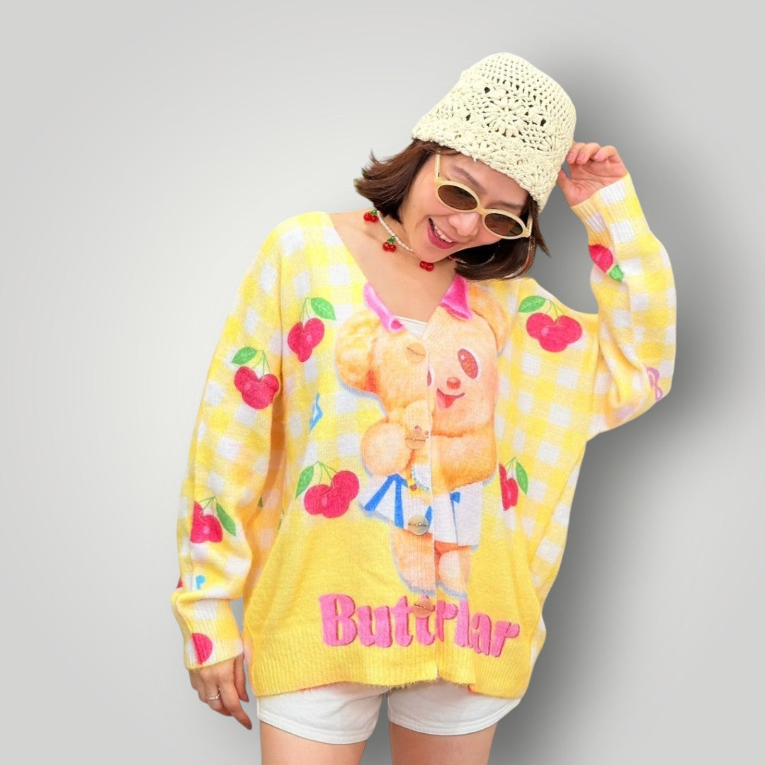 Bear Cardigan Women