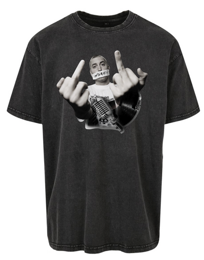 T-shirt Eminem Acid Wash Oversize