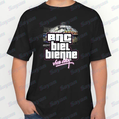 T-shirt BNC vice city noir oversize