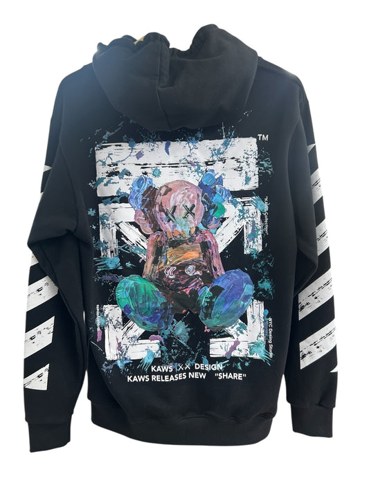 MainLabel kaws Hoodie Black