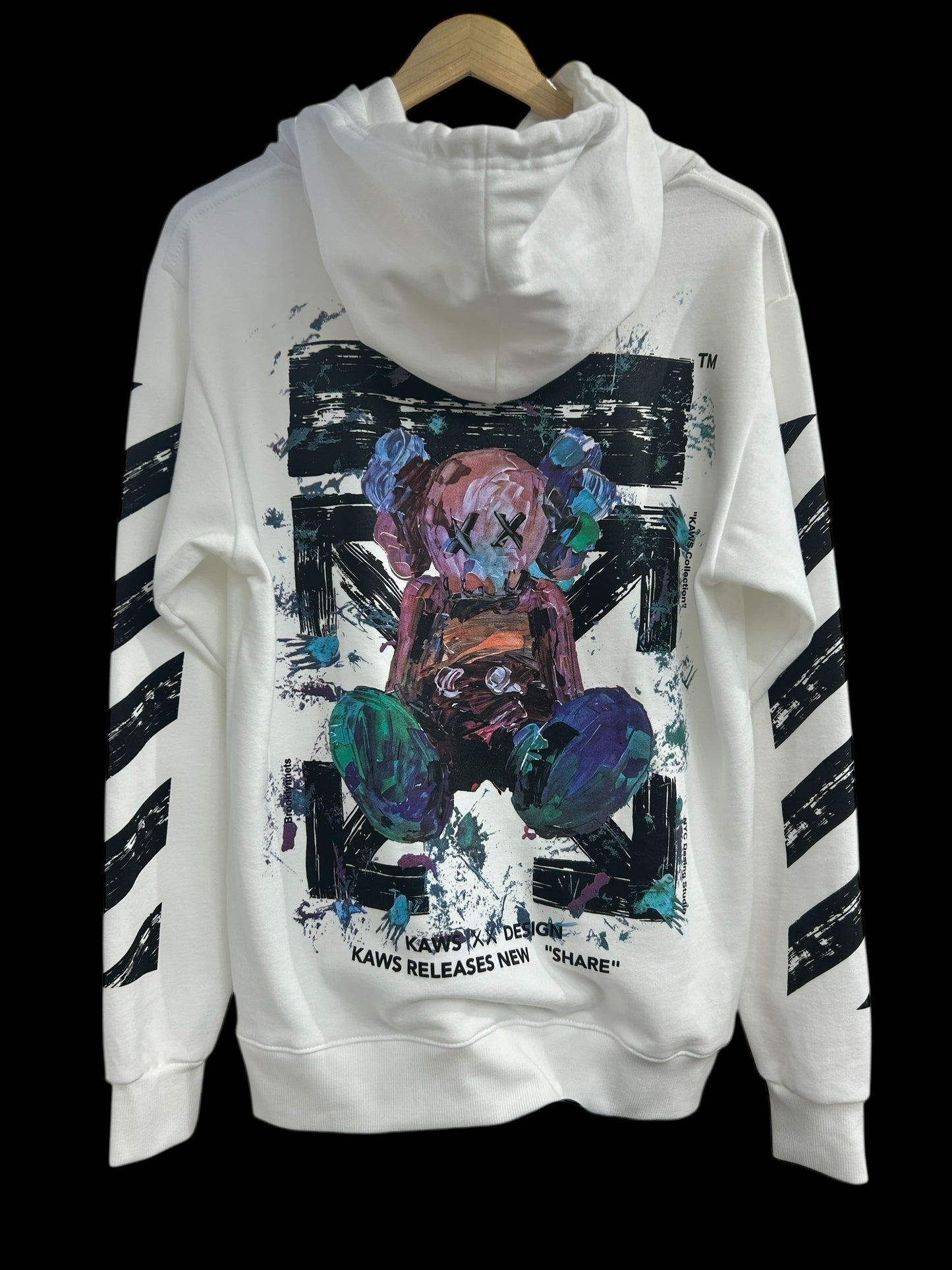 MainLabel Kaws Hoodie White