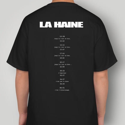 T-shirt La haine script